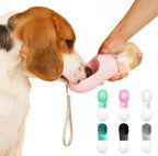 Botella de agua portátil para perros pequeños y grandes