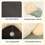 Cama Plegable Animada para Gatos