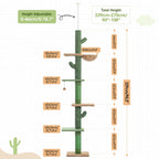 Árbol para Gatos 5 Niveles Tipo Cactus 