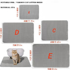 Alfombra Atrapalitter Impermeable de Doble Capa para Gatos
