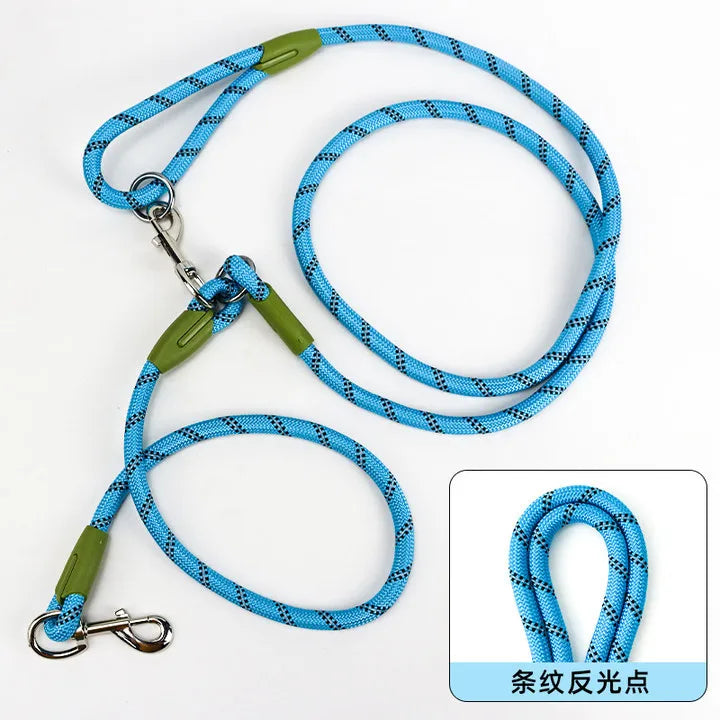 Correa de Nailon Reflectante Manos Libres para Perro