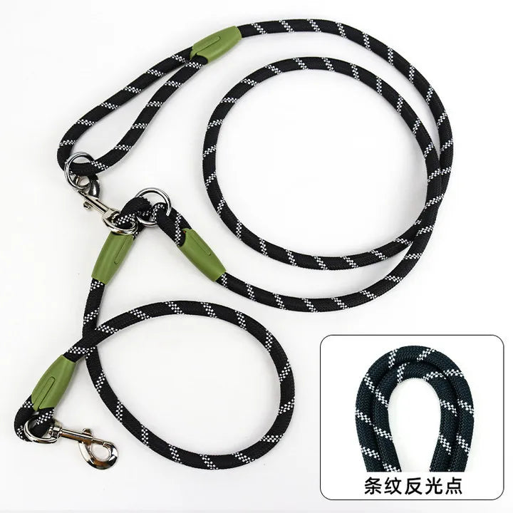 Correa de Nailon Reflectante Manos Libres para Perro
