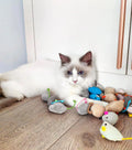 Juguete Ratón para Gatos con Catnip y Sonido