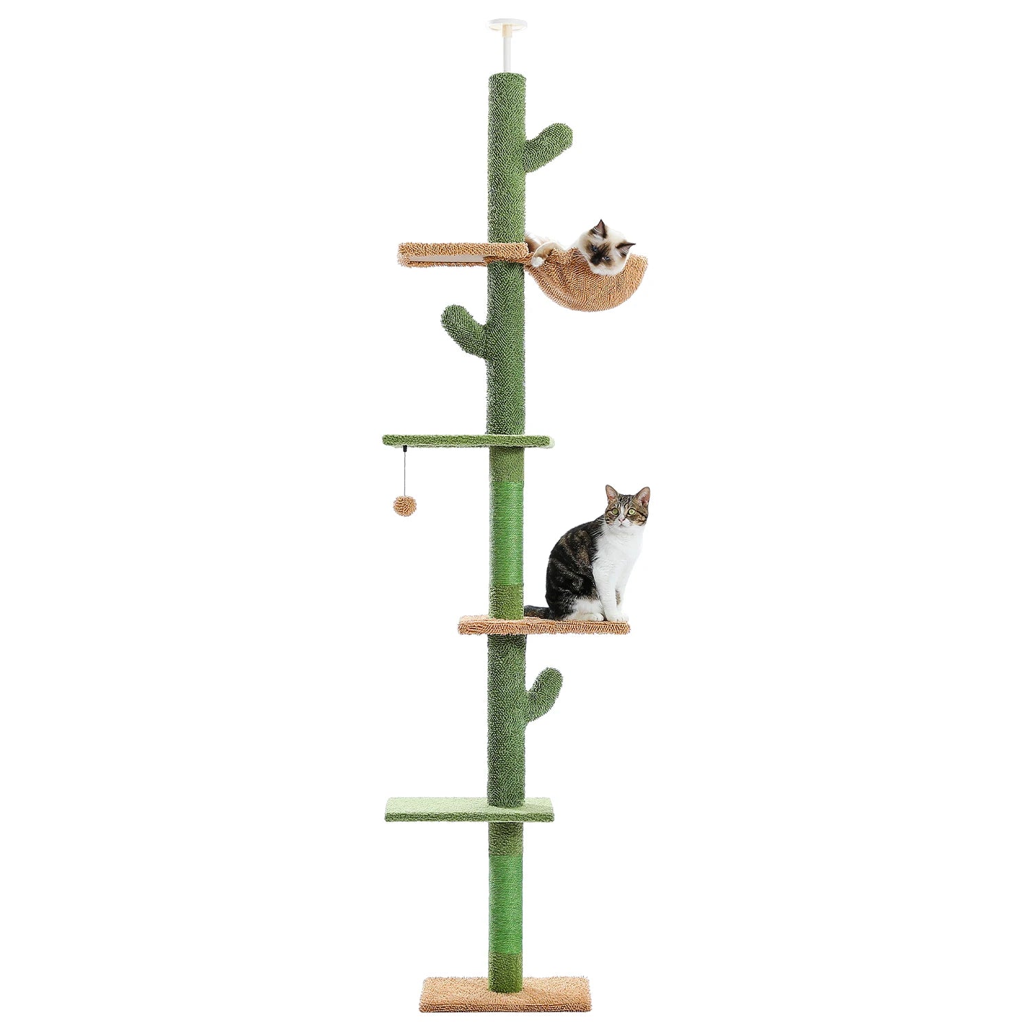Árbol para Gatos 5 Niveles Tipo Cactus 